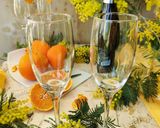Foto del passaggio 1 della ricetta Cocktail mimosa