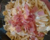 Foto del paso 3 de la receta: Plumas con jamón