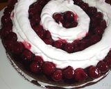 Fekete erdő torta recept fázis 17 fotója