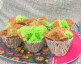 Foto langkah ke 3 dari resep Bolu Kukus Pandan Cokelat.