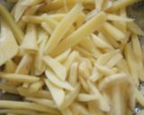 A picture of step 1 of French fries.