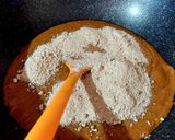 A picture of step 4 of Paneer-Ragi Murmura Barfis.