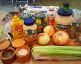 A picture of step 1 of Mike's Old Fashion Potato Egg Salad.