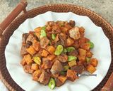 Foto langkah ke 7 dari resep Sambal Goreng Kentang Ati Ampela Pete.