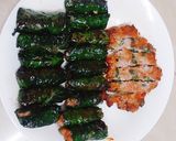 Hình bước làm 4 của món Chả lá lốt