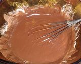 Foto del paso 6 de la receta: Browniecoco relleno de mermelada de fresa con cobertura de choco