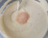 A picture of step 2 of Sooji Bun Dosa (tiffin).
