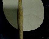 A picture of step 1 of Roti (chapati).