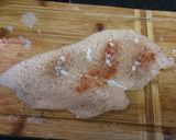 Foto do passo 9 de Frango recheado com brócolis e cogumelos