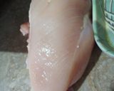 A picture of step 1 of Crunchy chicken with mashed potatoes.