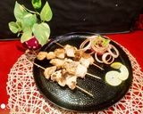 A picture of step 7 of Chicken Reshmi Kabab.