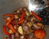 Foto langkah ke 3 dari resep Sayur Lodeh Rebung Kacang Panjang dan Tahu.