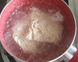 A picture of step 1 of Chinese Bhel.