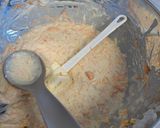 Une image de l'étape 2 de Pancake cheddar carotte.