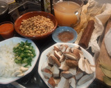 Foto del paso 1 de la receta: Garbanzos con setas como si fueran callos