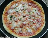 Foto langkah ke 5 dari resep Pizza teflon (dough tanpa susu).