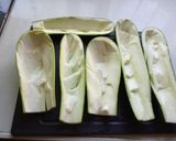 Foto del paso 1 de la receta: Calabacines rellenos 🥒🥒