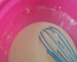 A picture of step 1 of Nutella pancakes.