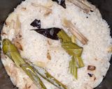 Foto langkah ke 4 dari resep Nasi Lemak Malaysia.