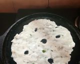 A picture of step 5 of Akki Rotti.
