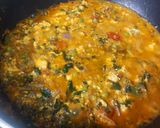 A picture of step 5 of Methi Paneer Bhurji.