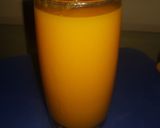 A picture of step 1 of Mango juice.