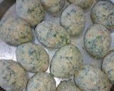 Foto del paso 3 de la receta: Bombas de arroz y acelga