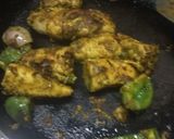 A picture of step 4 of Roasted street style soya chap.
