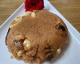 A picture of step 5 of Makhandi halwa.