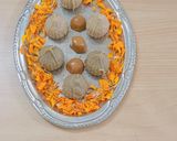 A picture of step 6 of Kuler :Traditional Sweet Made with Bajara Flour+Jaggery & pure ghee,perfect for Nagpanchami&Shaptmi.