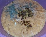 A picture of step 2 of Daal ke pakorhay.