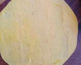 A picture of step 5 of Rose shaped Khajyache Layered Kanavla (CKP style).