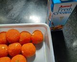 A picture of step 1 of Motichur & Cream Twist.