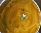 A picture of step 2 of Raw mango candy and Aamrakhand filled Chocolates.