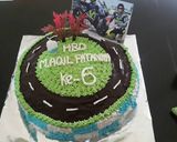 Foto langkah ke 8 dari resep Birthday Cake "Brownies Kukus".