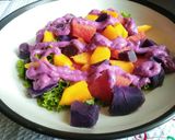 Foto langkah ke 3 dari resep Salad Ubi Buah saus Ubi Mayo.