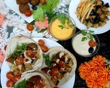 A picture of step 5 of Falafel sandwiches.