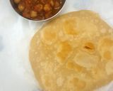 A picture of step 9 of Chole Batura.