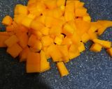 A picture of step 2 of Simple Fruit chaat.