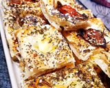 Une image de l'étape 6 de Feuilletés apéritifs fromage brie tomate chèvre 😋 #tablierdor2023.