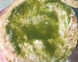 A picture of step 4 of Yummy Maggi ring sandwich.