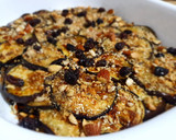 Foto del paso 1 de la receta: BERENJENAS🍆En Capas con Frutos🥜Secos...!🥳