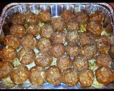 A picture of step 4 of Mike's Sweet, Sticky & Spicy Asian Meatball Appetizers.
