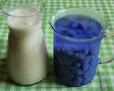 Foto langkah ke 9 dari resep Cendol Thailand Bunga Telang.