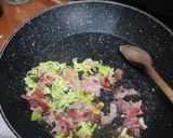 Foto del passaggio 1 della ricetta 417 * Fusilli con noci, speck e ricotta 🥜🥓🧀