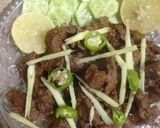 A picture of step 4 of Beef Bihari boti.