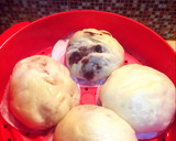 Foto langkah ke 7 dari resep Chicken & Chocolate Pao ala mommy Nickie.