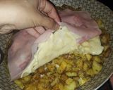 Foto del paso 4 de la receta: Tortilla de papa rellena