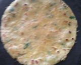 A picture of step 4 of Lauki thepla.