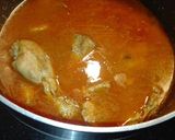 A picture of step 5 of Chicken Qorma.